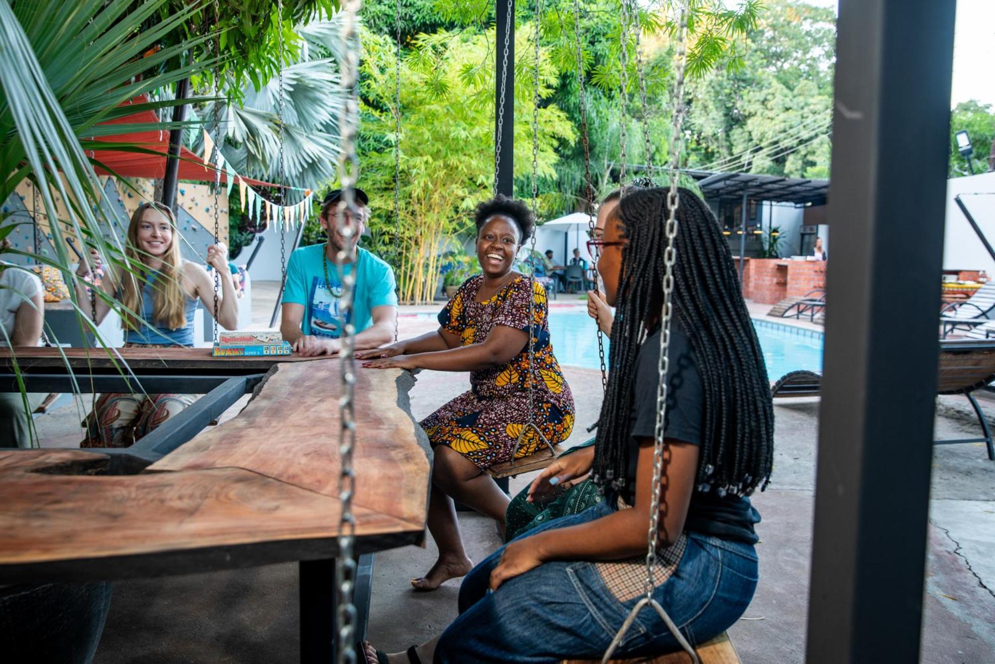 Victoria Falls Backpackers Zambia Livingstone Bagian luar foto